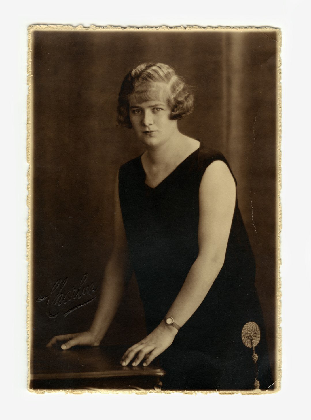 vintage celebrity portrait