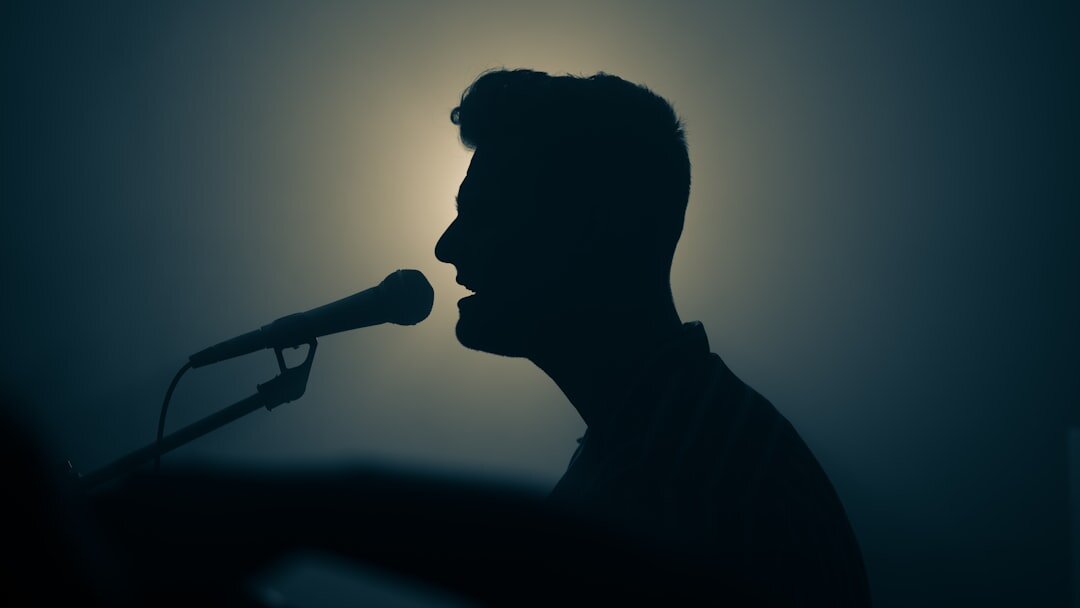 singer performing on stage